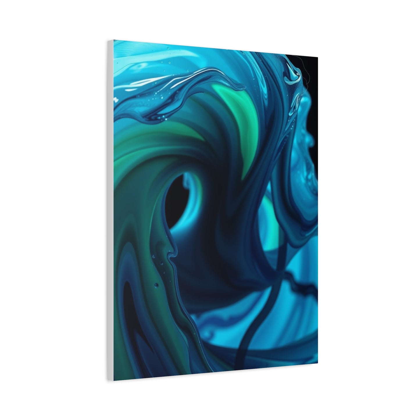 Blue & Green Art Refined Canvas Wall Art & Canvas Print
