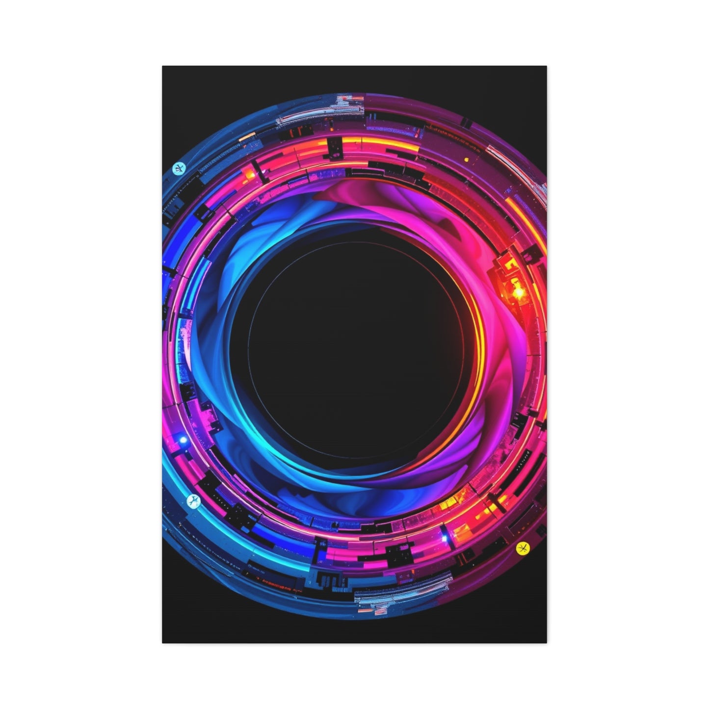 Serene Halo Enchantment wall art & canvas print