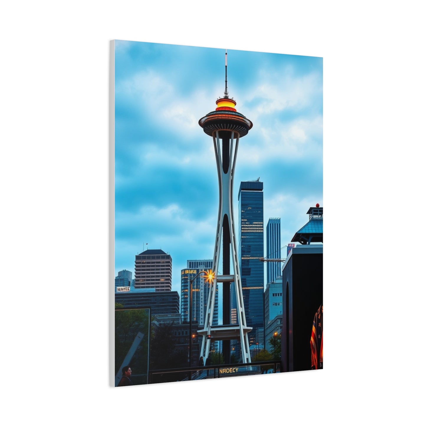 Vision Seattle Art Art Wall Art & Canvas Print