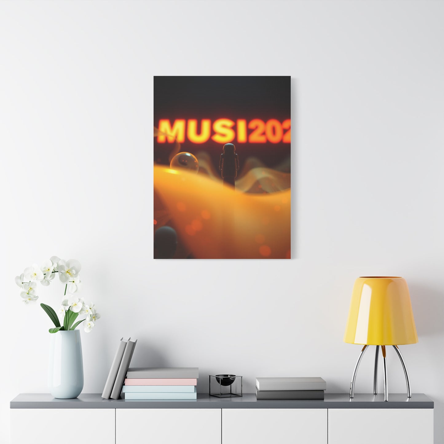 Melodic Harmony Canvas Wall Art & Canvas Print