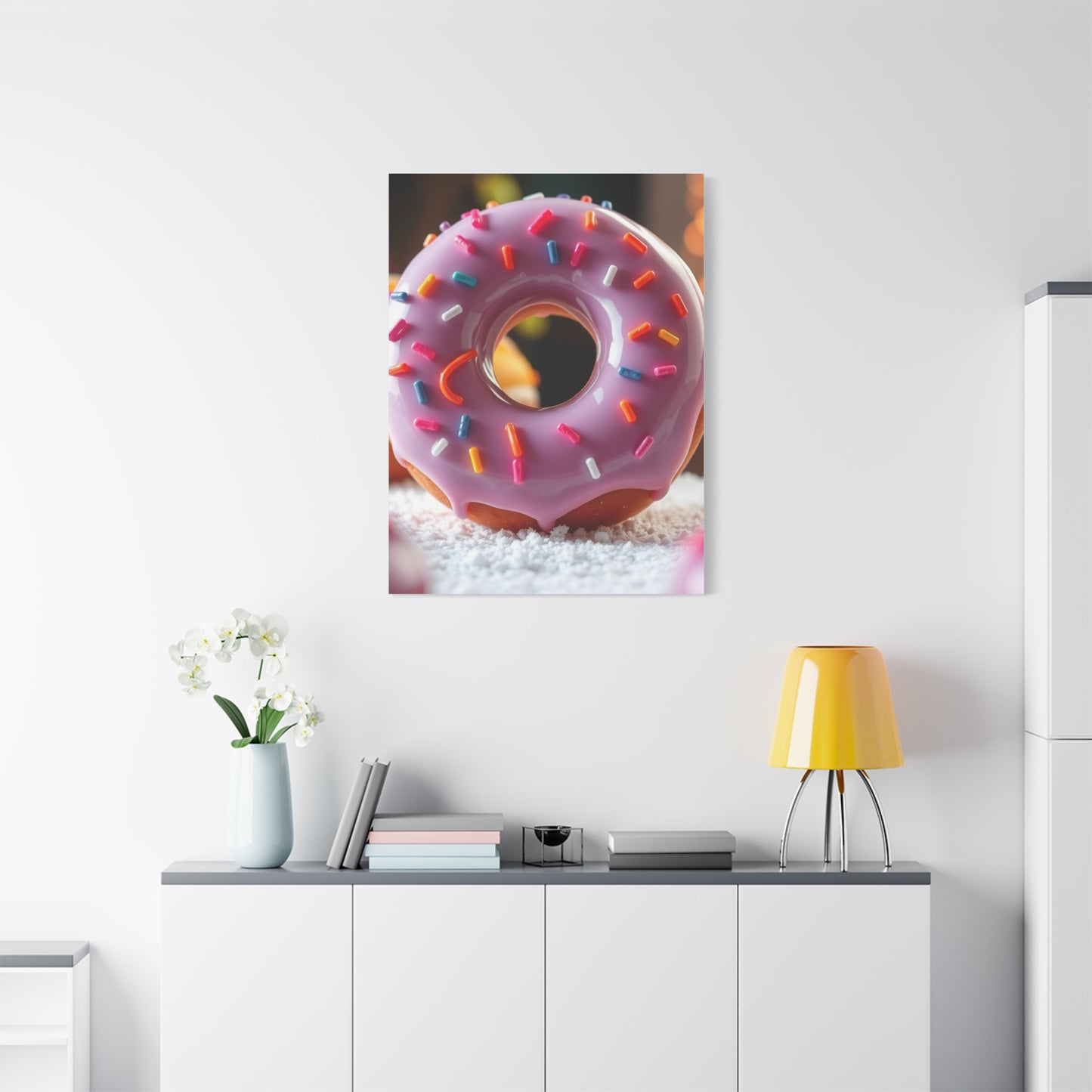 Elite Donut Art Vision Wall Art & Canvas Print