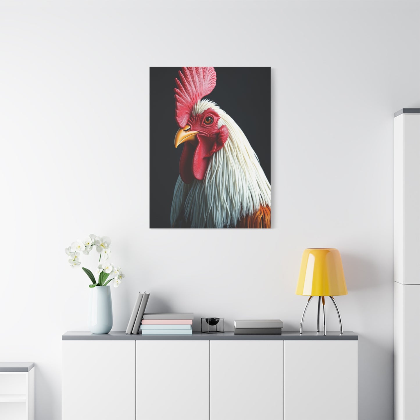 Chicken & Rooster Wall Art Refined Canvas Wall Art & Canvas Print