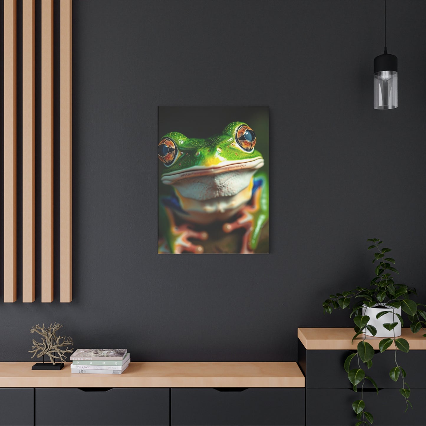 Frog Art Luxury Canvas Wall Art & Canvas Print
