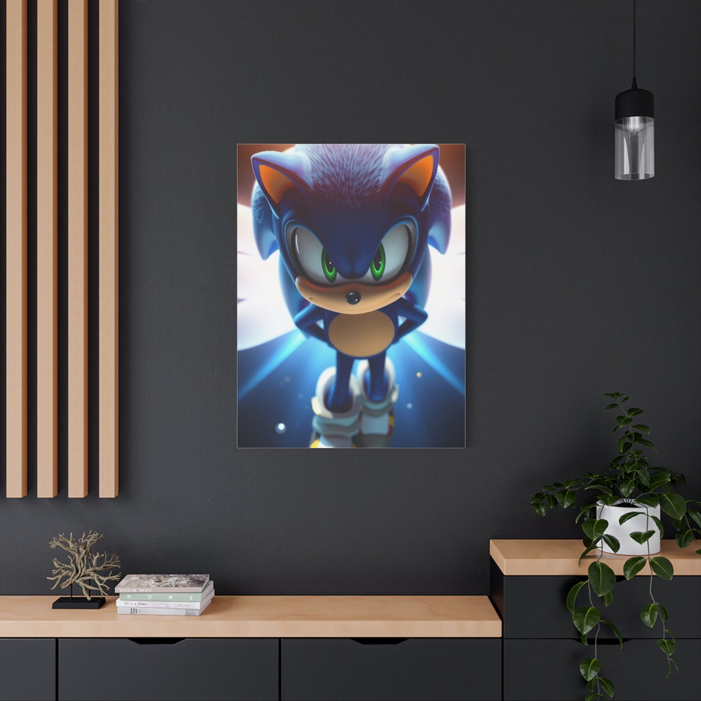 Masterpiece Sonic the Hedgehog Art Vision Wall Art & Canvas Print