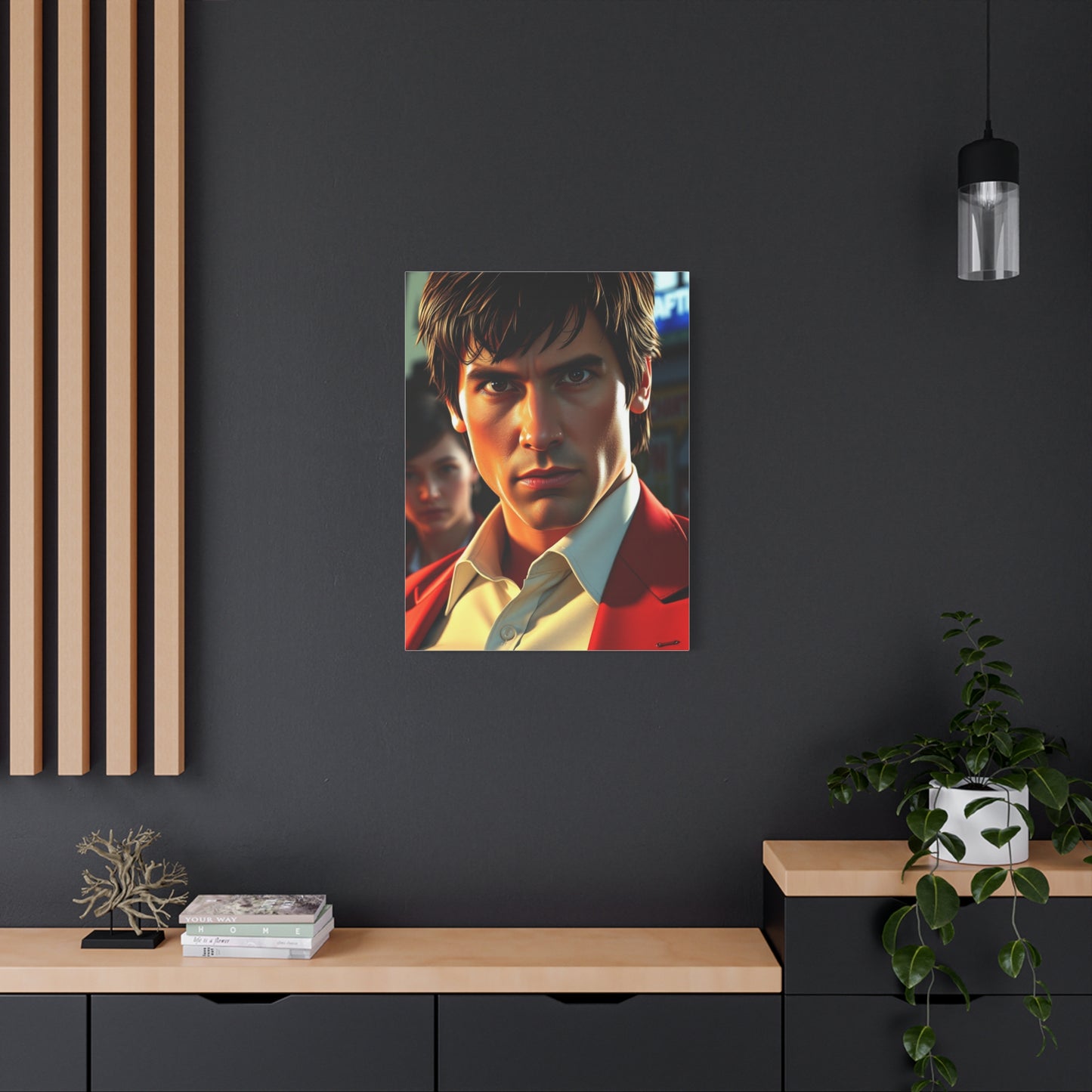 Elite Pulp Fiction Character Art Vision Wall Art & Canvas Print