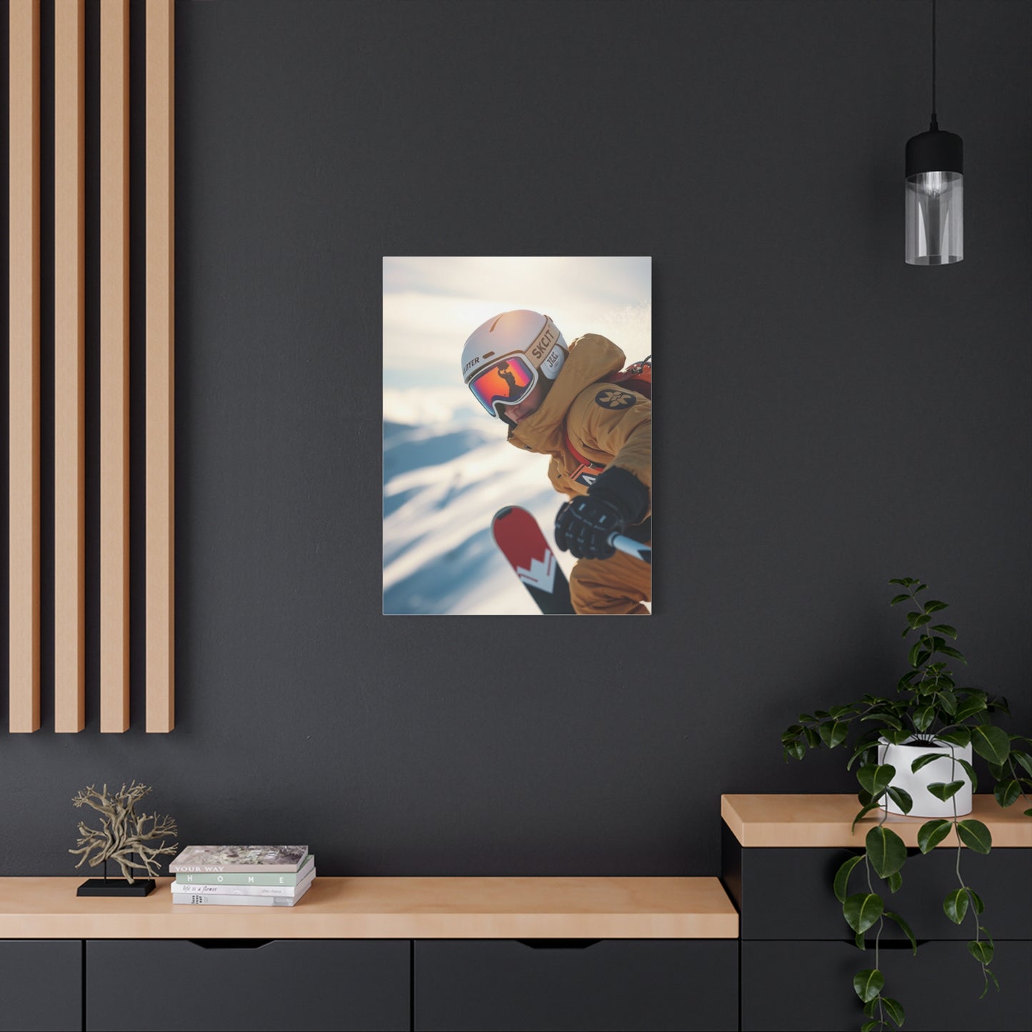 Elite Skiing Art Vision Wall Art & Canvas Print