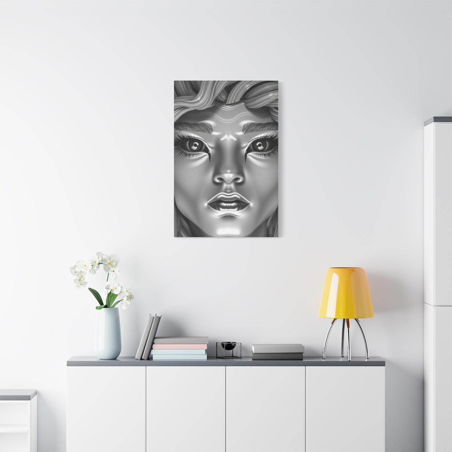 Gray & White Art Supreme Gallery Wall Art & Canvas Print