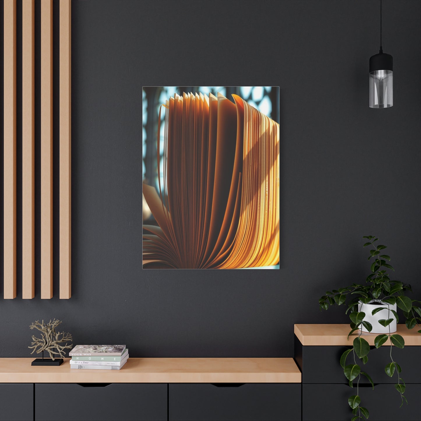 Masterpiece Book Art Vision Wall Art & Canvas Print