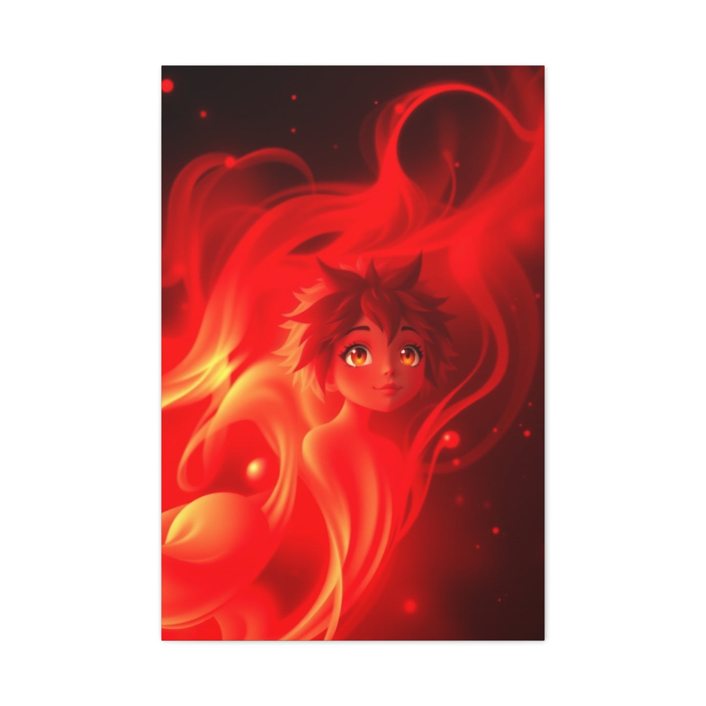 Scarlet Elegance Artwork Wall Art & Canvas Print