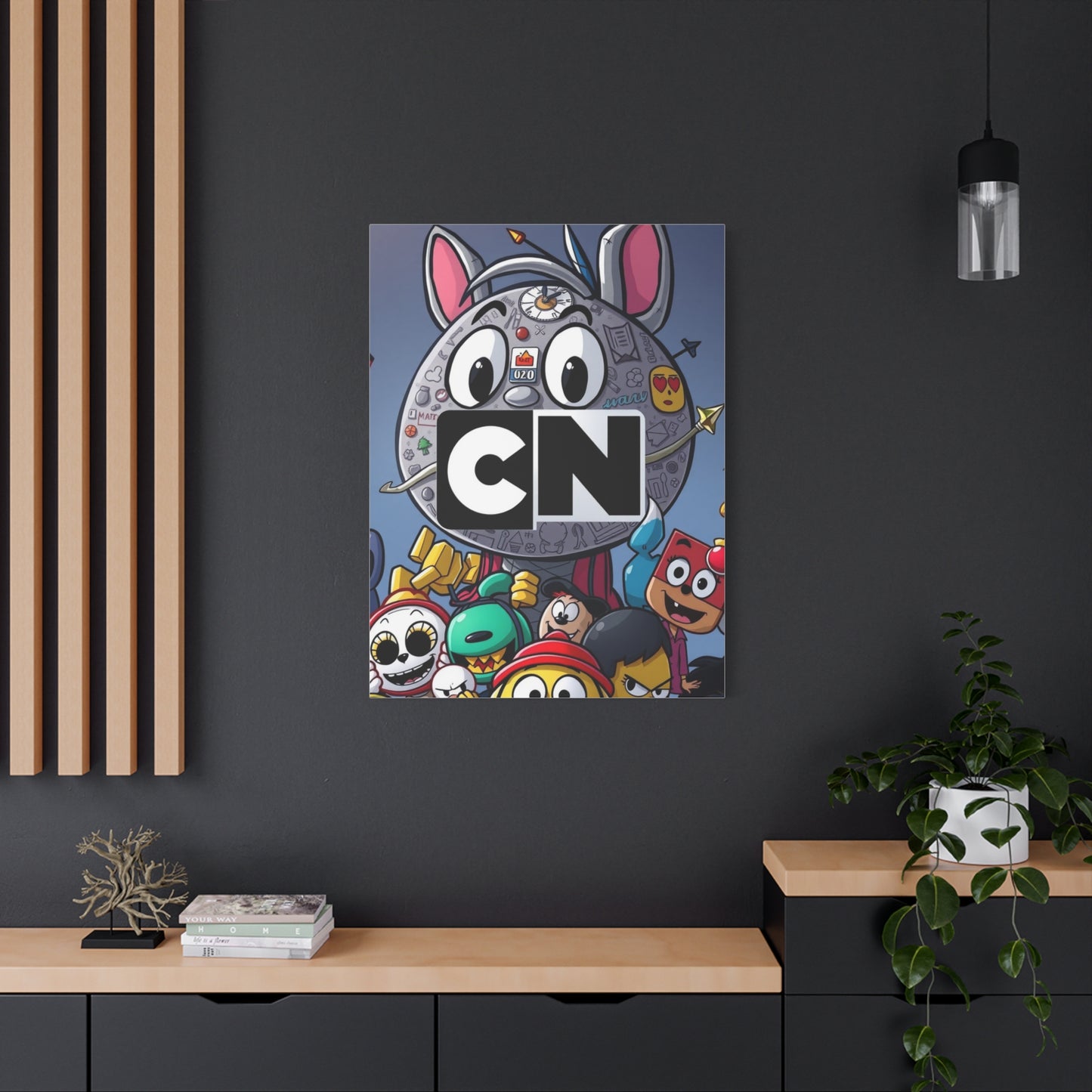 Whimsical Animation Tapestry Wall Art & Canvas Print