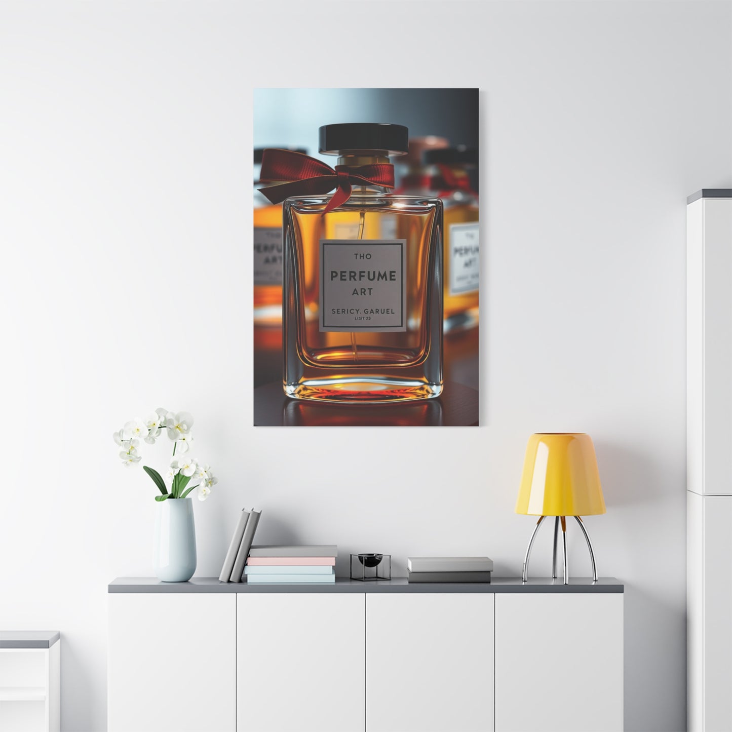 Vision Perfume Bottle Art Art Wall Art & Canvas Print