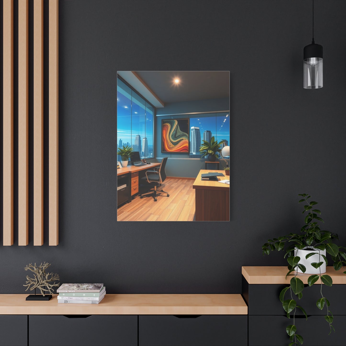 Executive Elegance Canvas Wall Art & Canvas Print