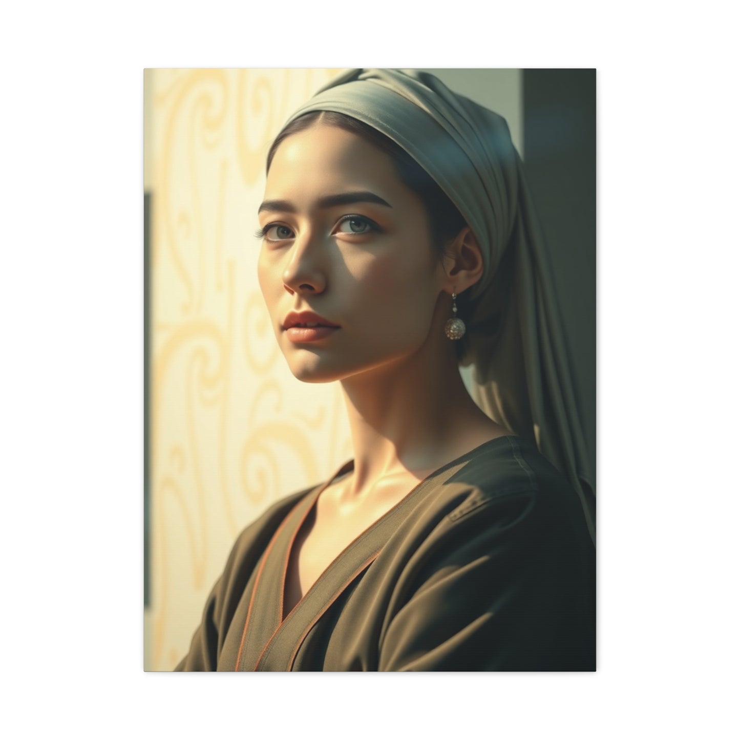 Opulent Nouveau Expression Wall Art & Canvas Print