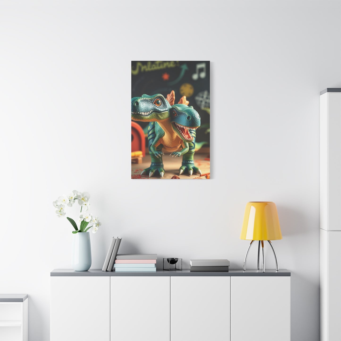 Vision Kid’s Dinosaur Art Art Wall Art & Canvas Print