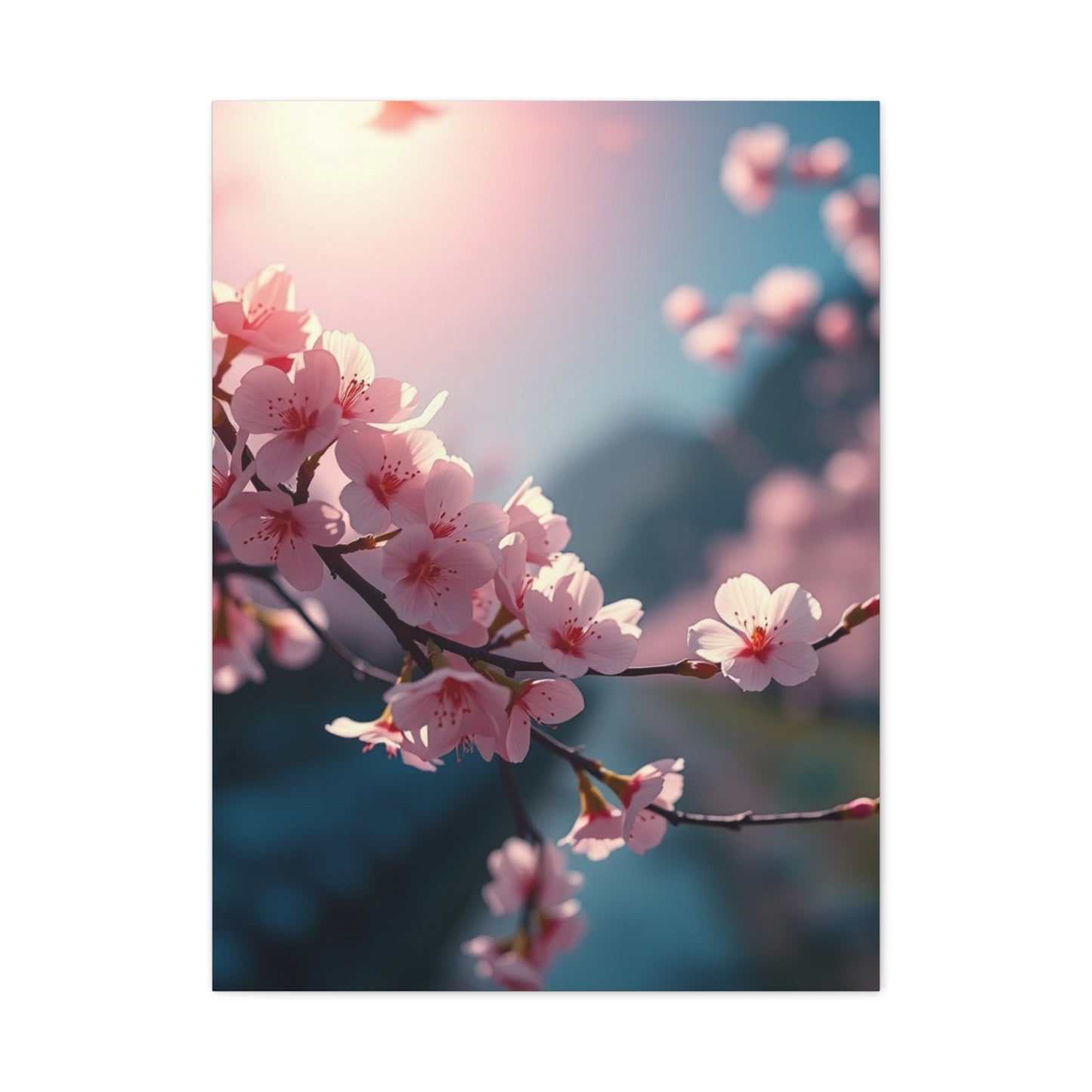 Cherry Blossom Wall Art Refined Canvas Wall Art & Canvas Print
