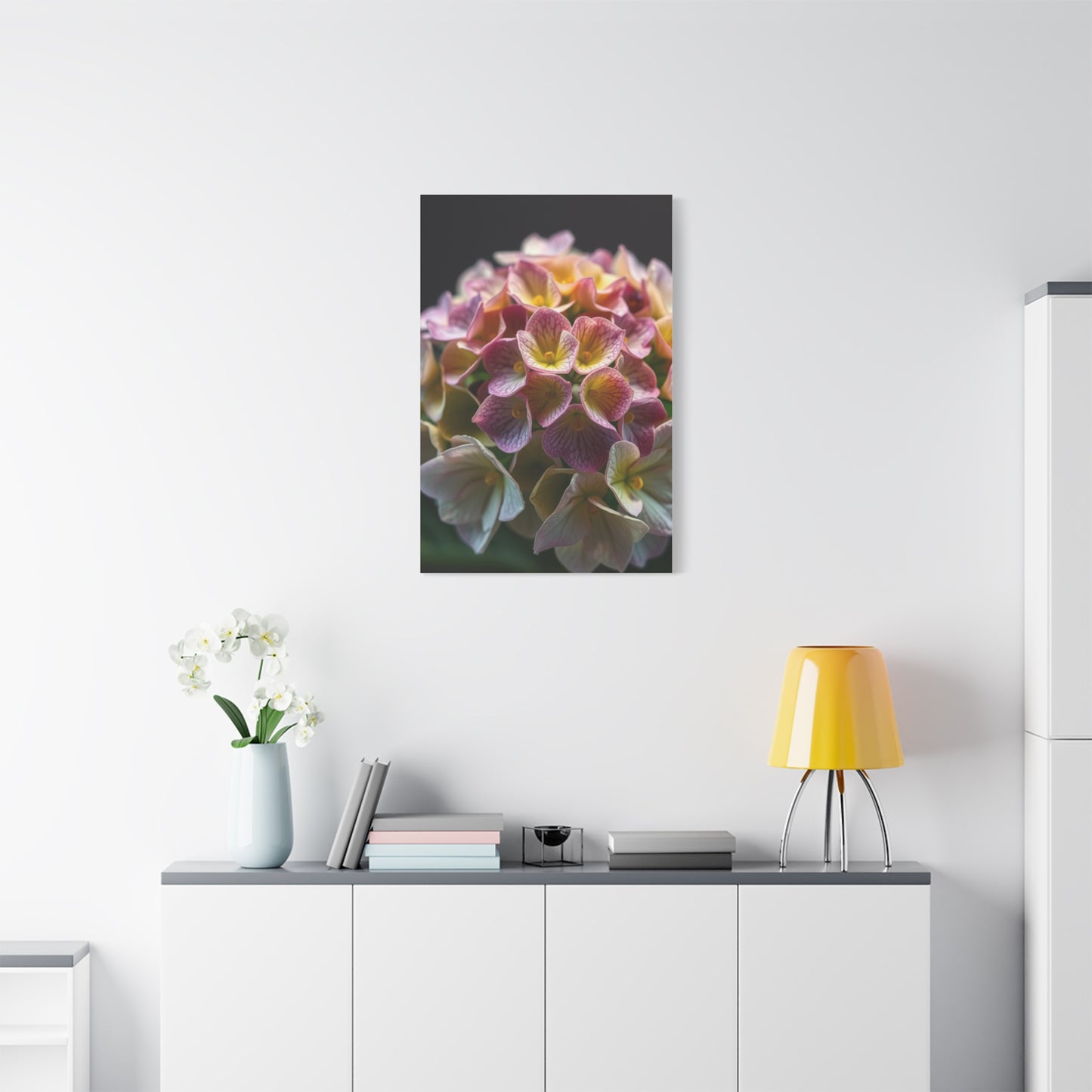 Vision Hydrangea Flower Art Art Wall Art & Canvas Print