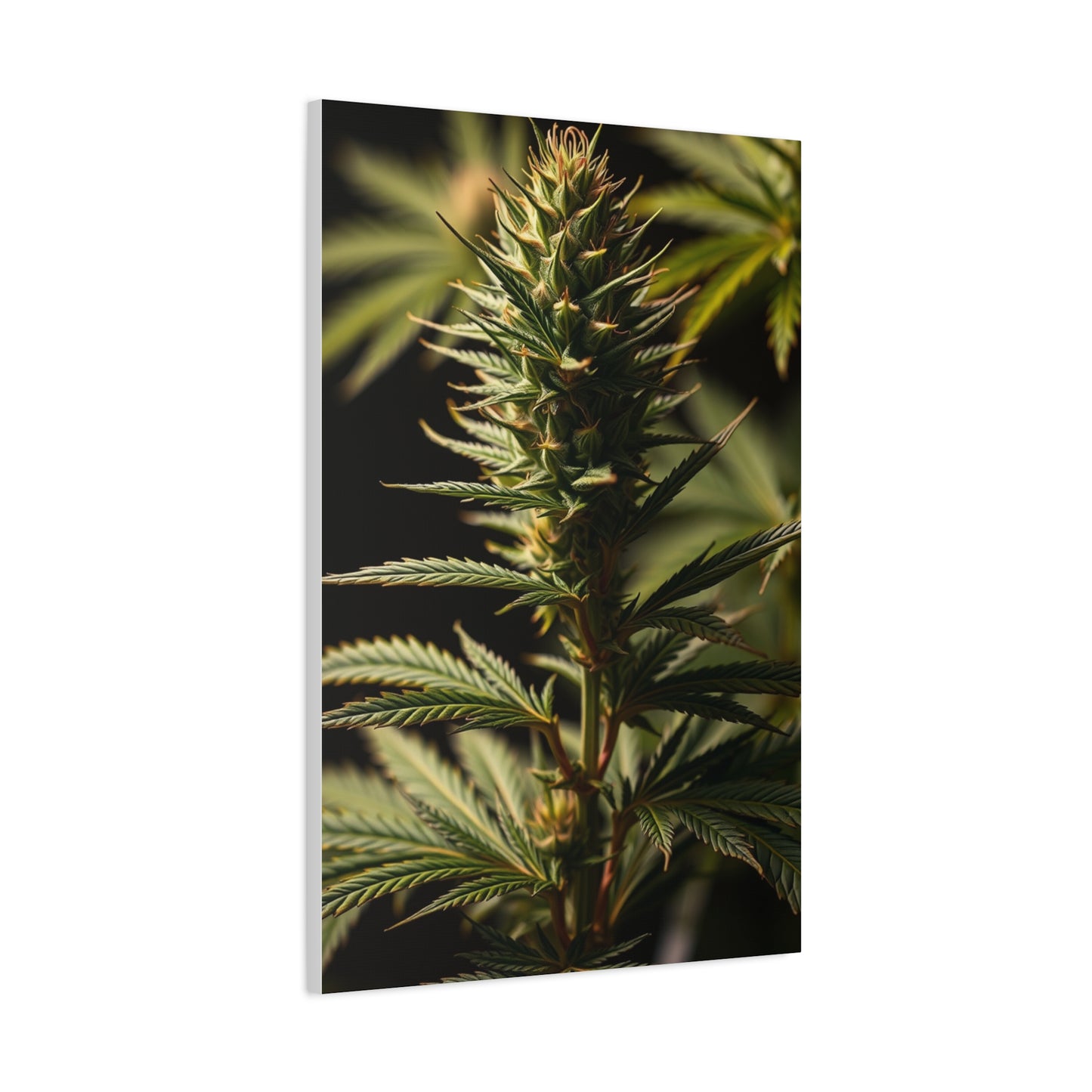 Verdant Elegance Canvas Wall Art & Canvas Print