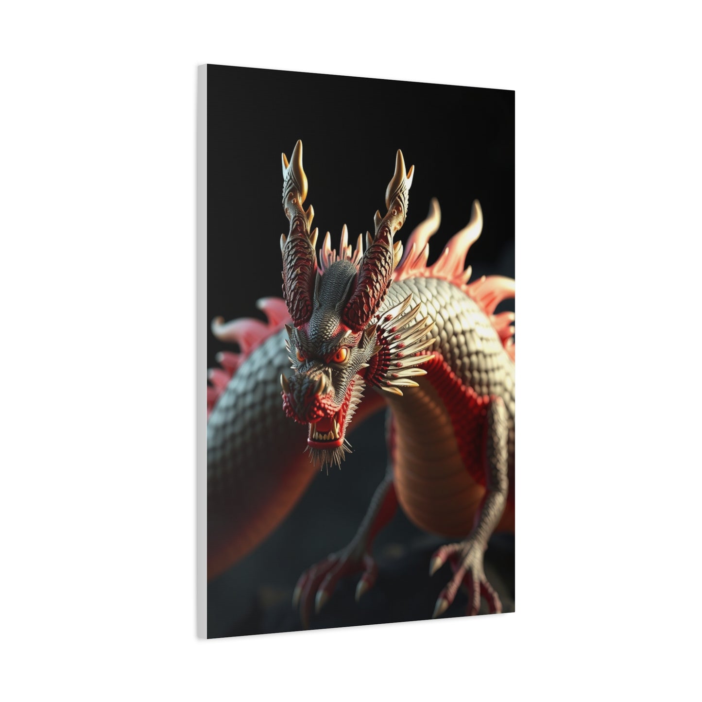 Draconian Elegance Canvas