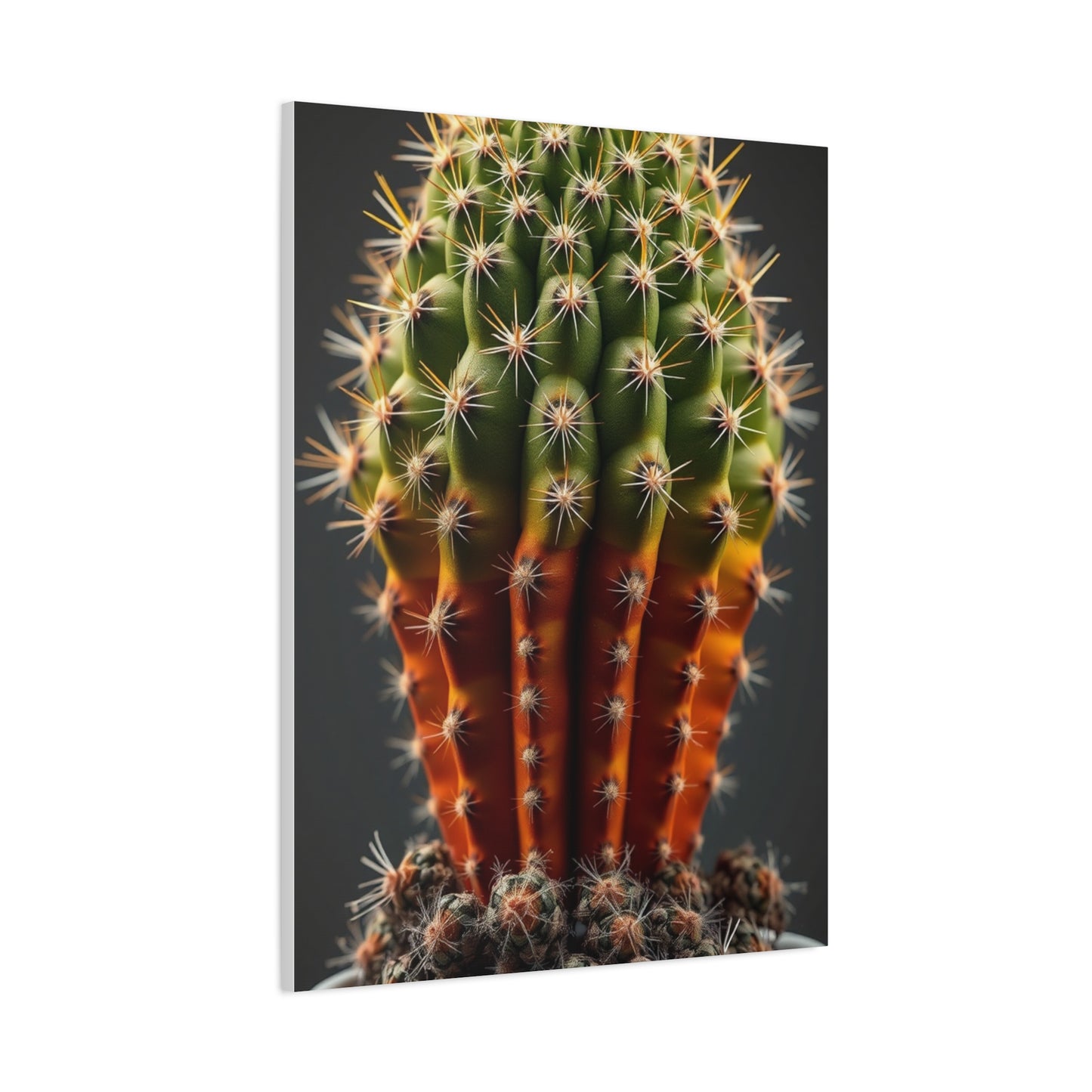 Cacti Elegance Portrait Wall Art & Canvas Print