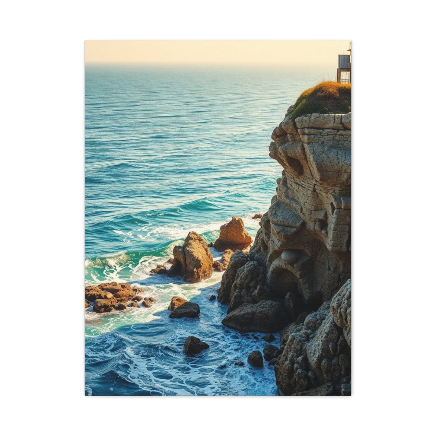 Shoreline Symphony Artwork Wall Art & Canvas Print