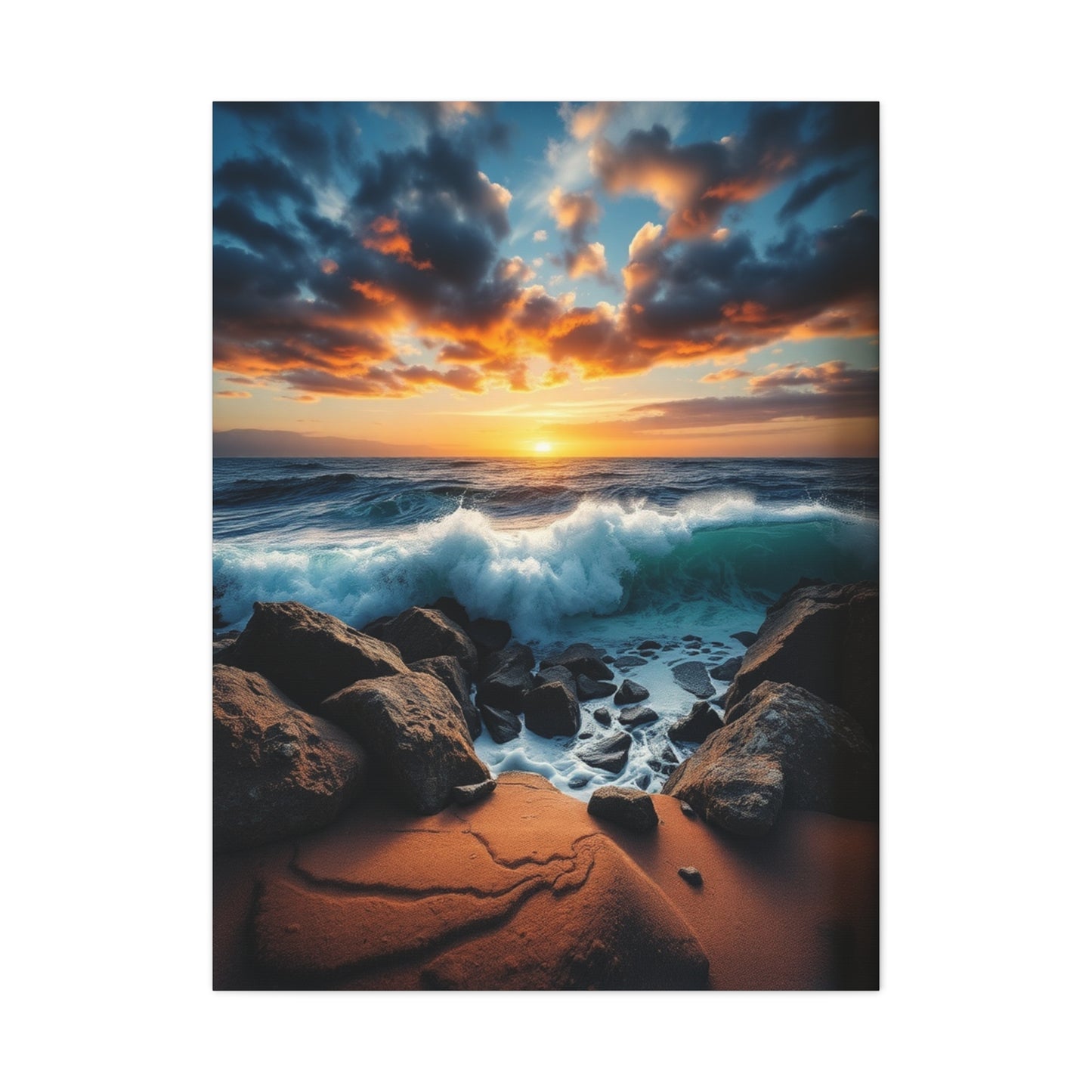 Oceanic Horizon Reverie Wall Art & Canvas Print