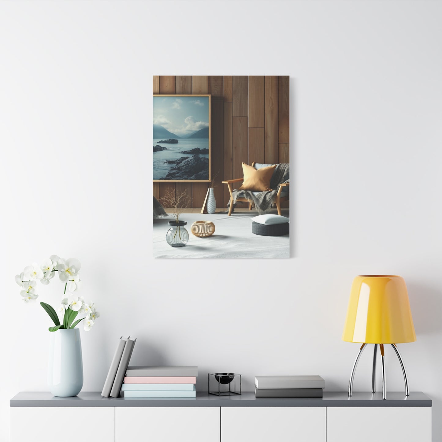 Aurora Whisper Canvas Wall Art & Canvas Print