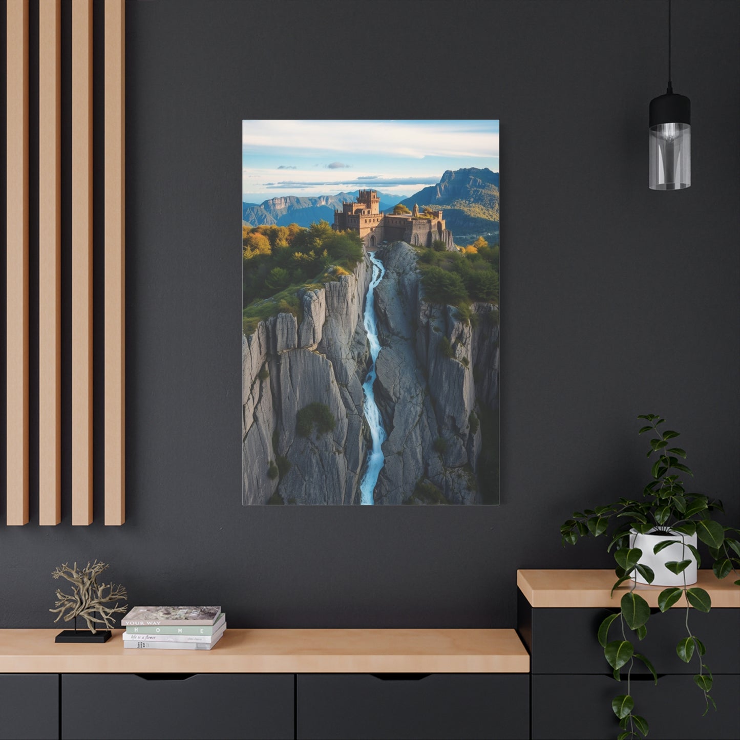 Vertical Harmony Artwork Wall Art & Canvas Print