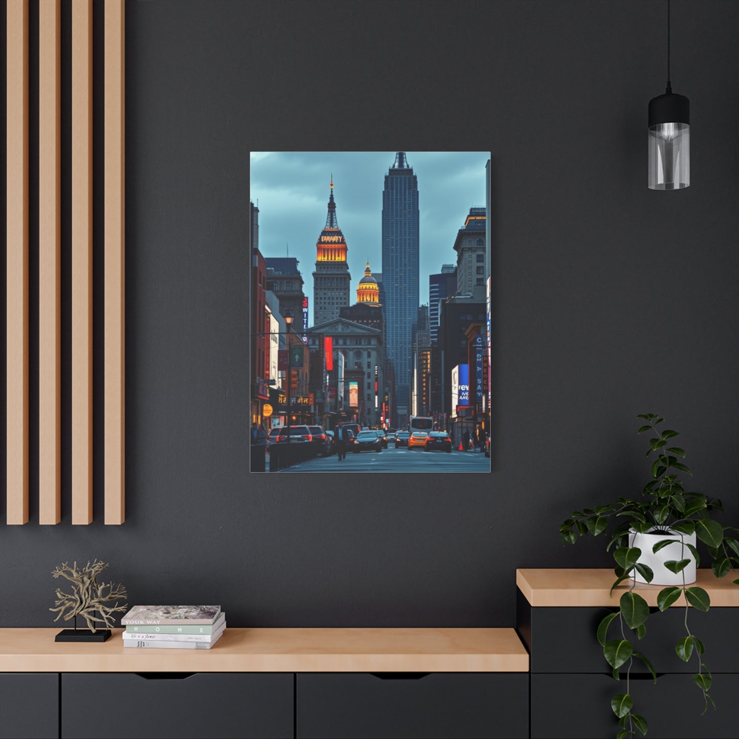 City Lights Euphoria Art Wall Art & Canvas Print