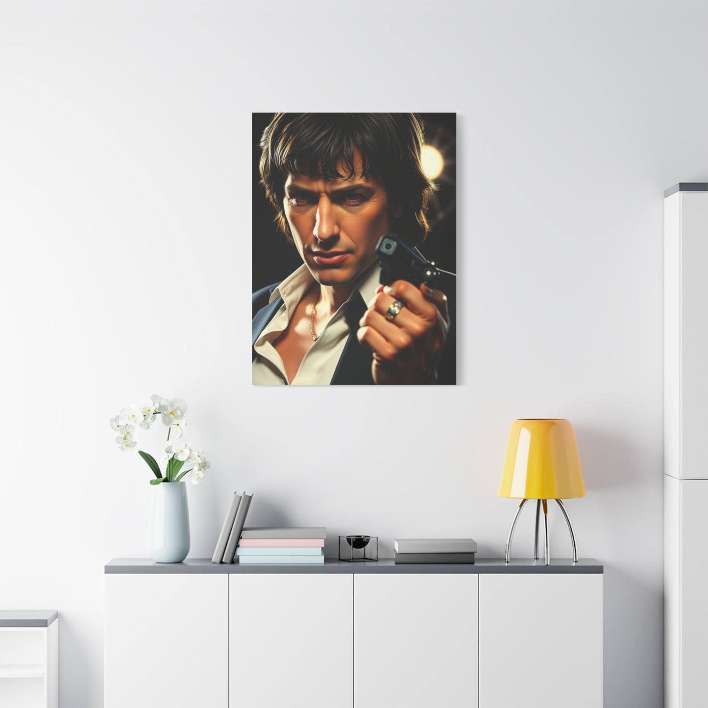 Vision Pulp Fiction Character Art Art Wall Art & Canvas Print