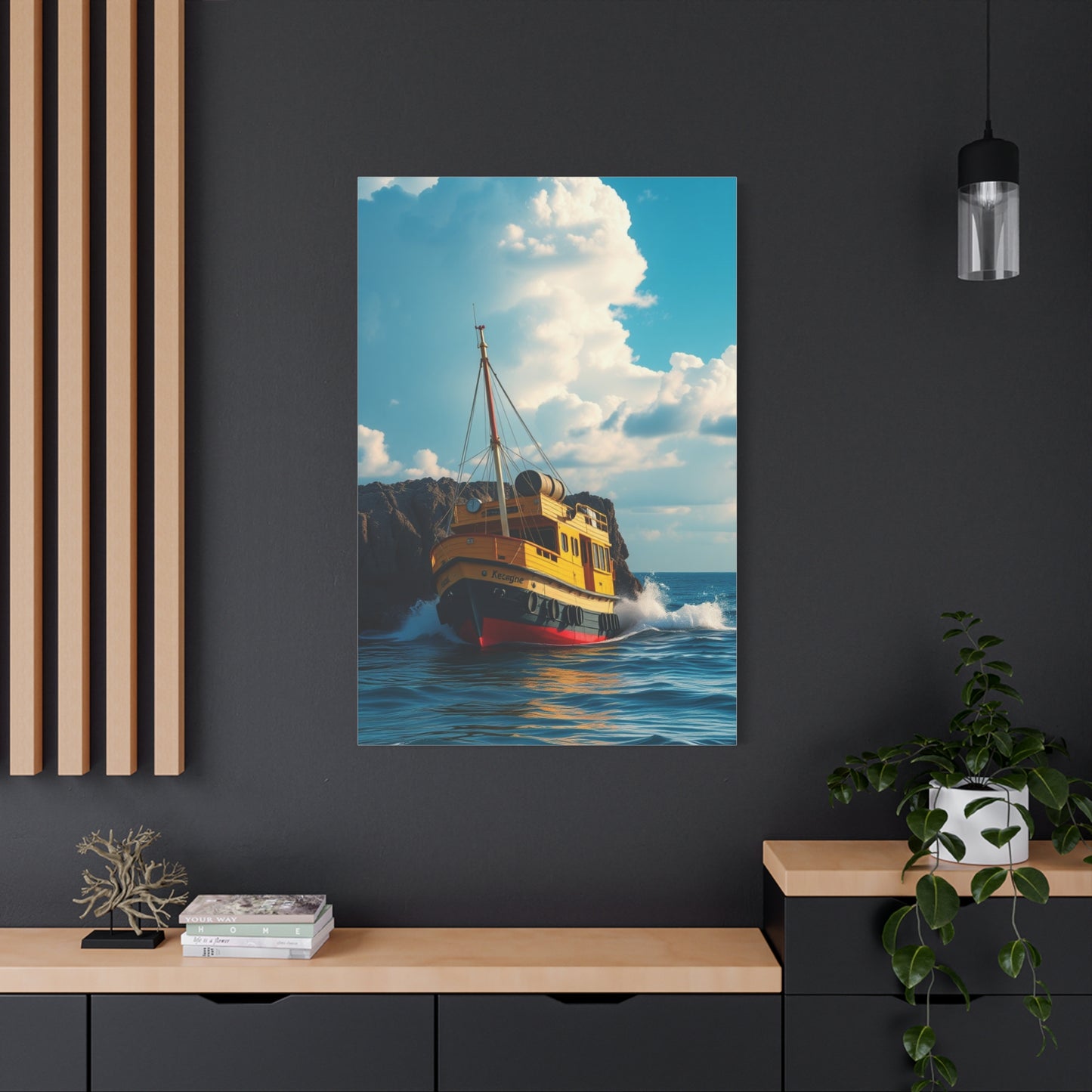 Maritime Serenity Canvas Wall Art & Canvas Print