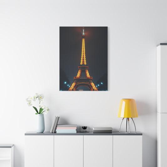 Refined Parisian Essence Canvas Wall Art & Canvas Print