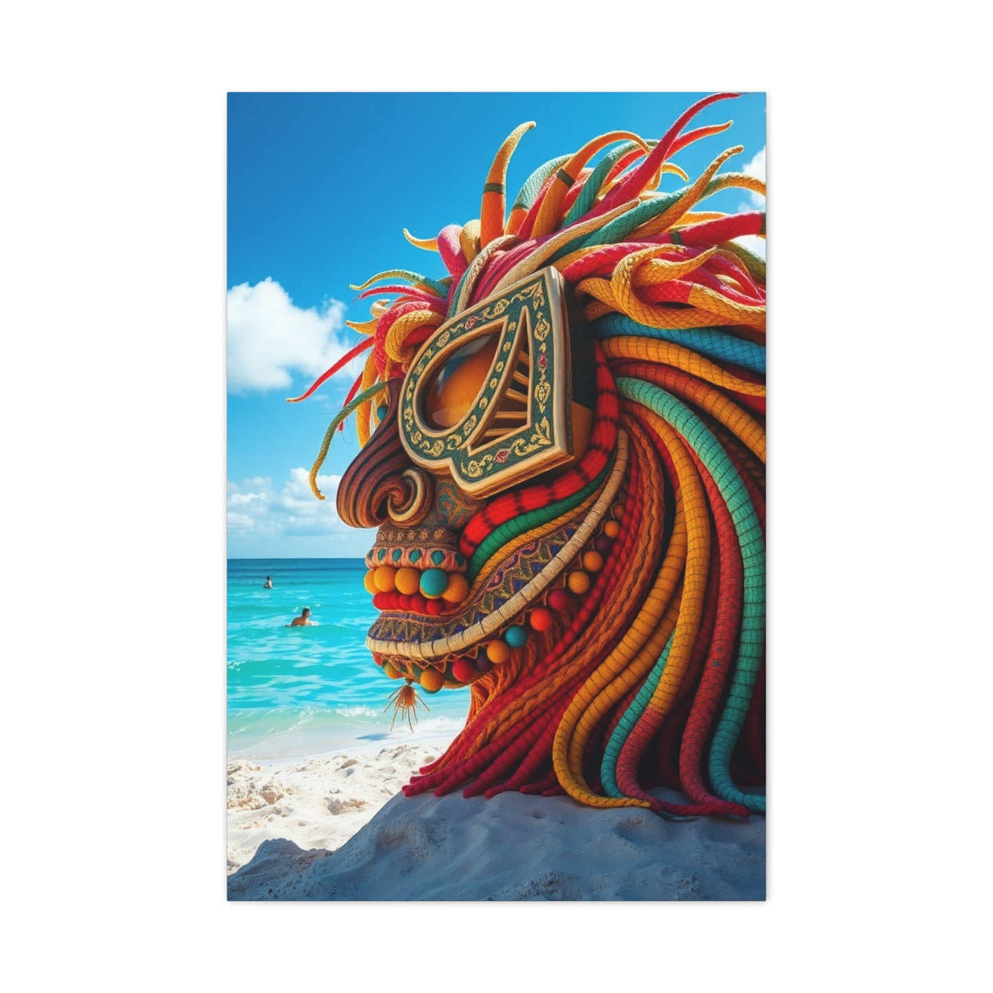 Tranquil Waves Canvas Wall Art & Canvas Print