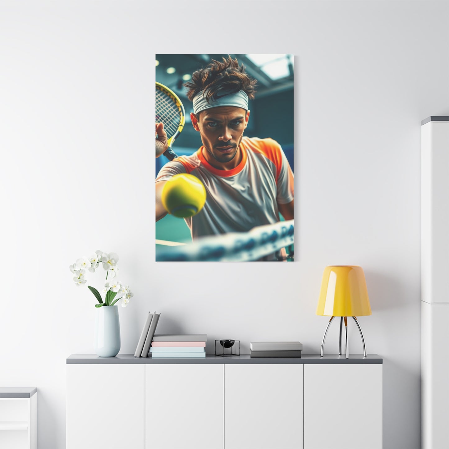 Vision Tennis Art Art Wall Art & Canvas Print