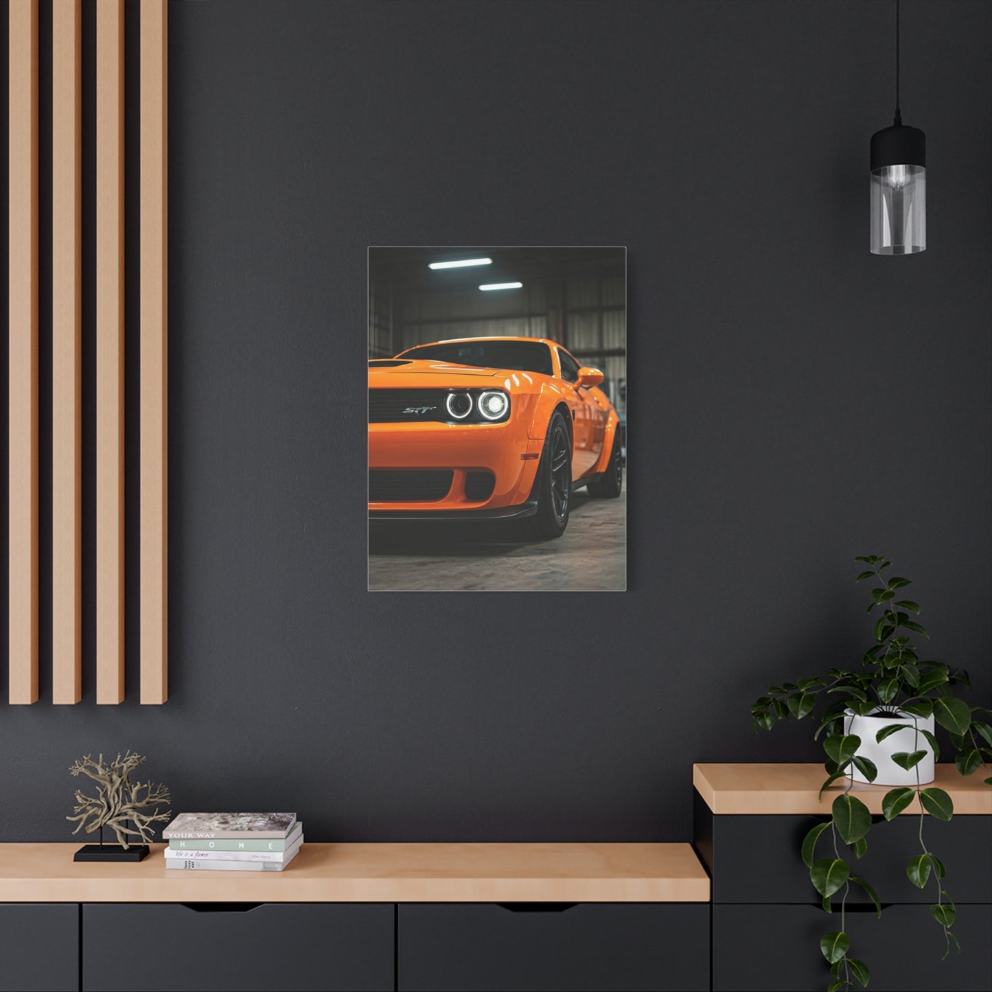 Dodge Challenger SRT Demon Underground Torque Scene Wall Art & Canvas Prints