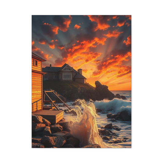 Tidal Tranquility Creation Wall Art & Canvas Print