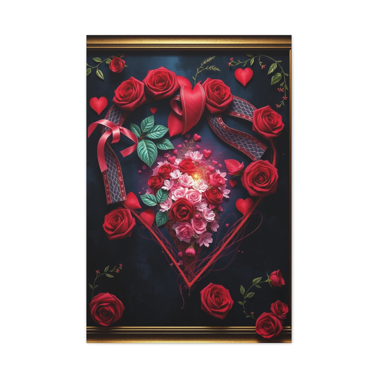 Valentine's Day Art Luxury Canvas Wall Art & Canvas Print