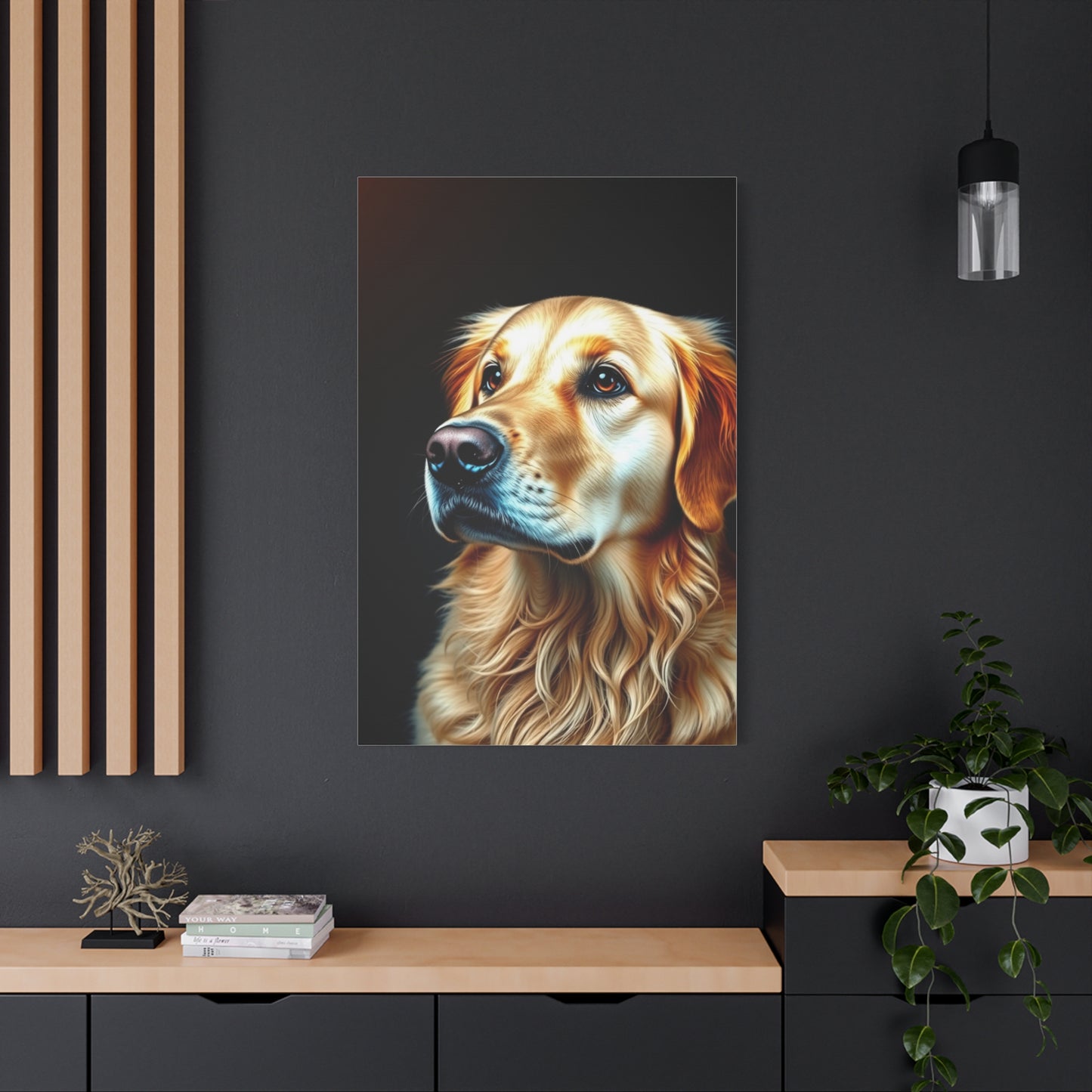 Supreme Golden Retriever Art Collection Wall Art & Canvas Print
