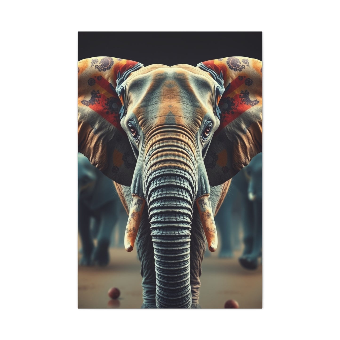 Regal Elephantine Reverie Wall Art & Canvas Print