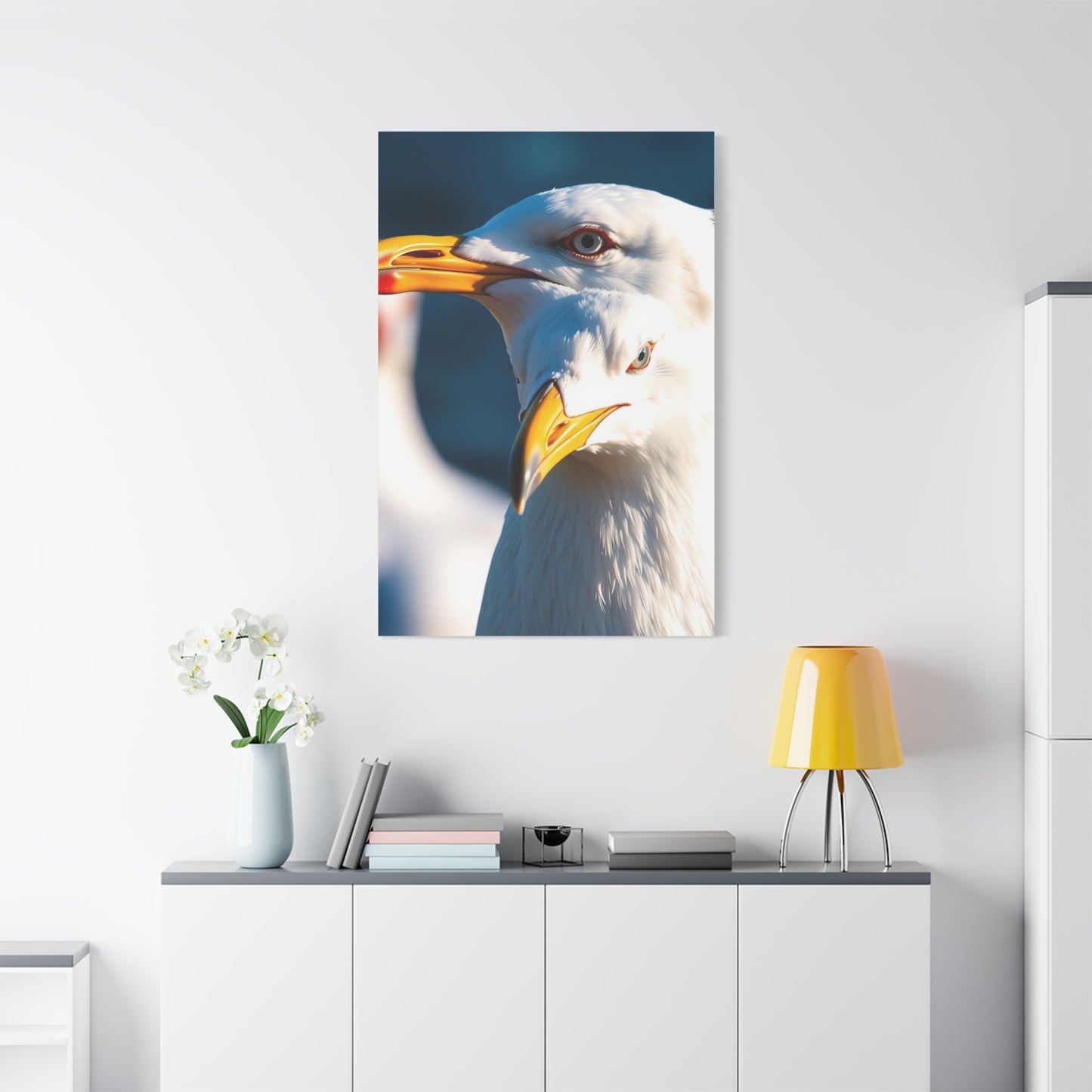 Masterpiece Sea Gull Art Vision Wall Art & Canvas Print