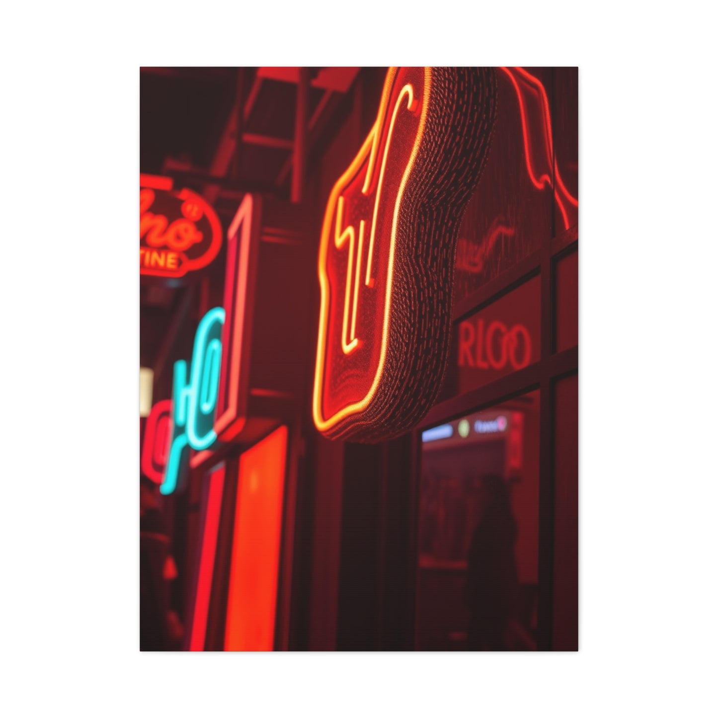 Mid-Century Elegance Panel Wall Art & Canvas Print