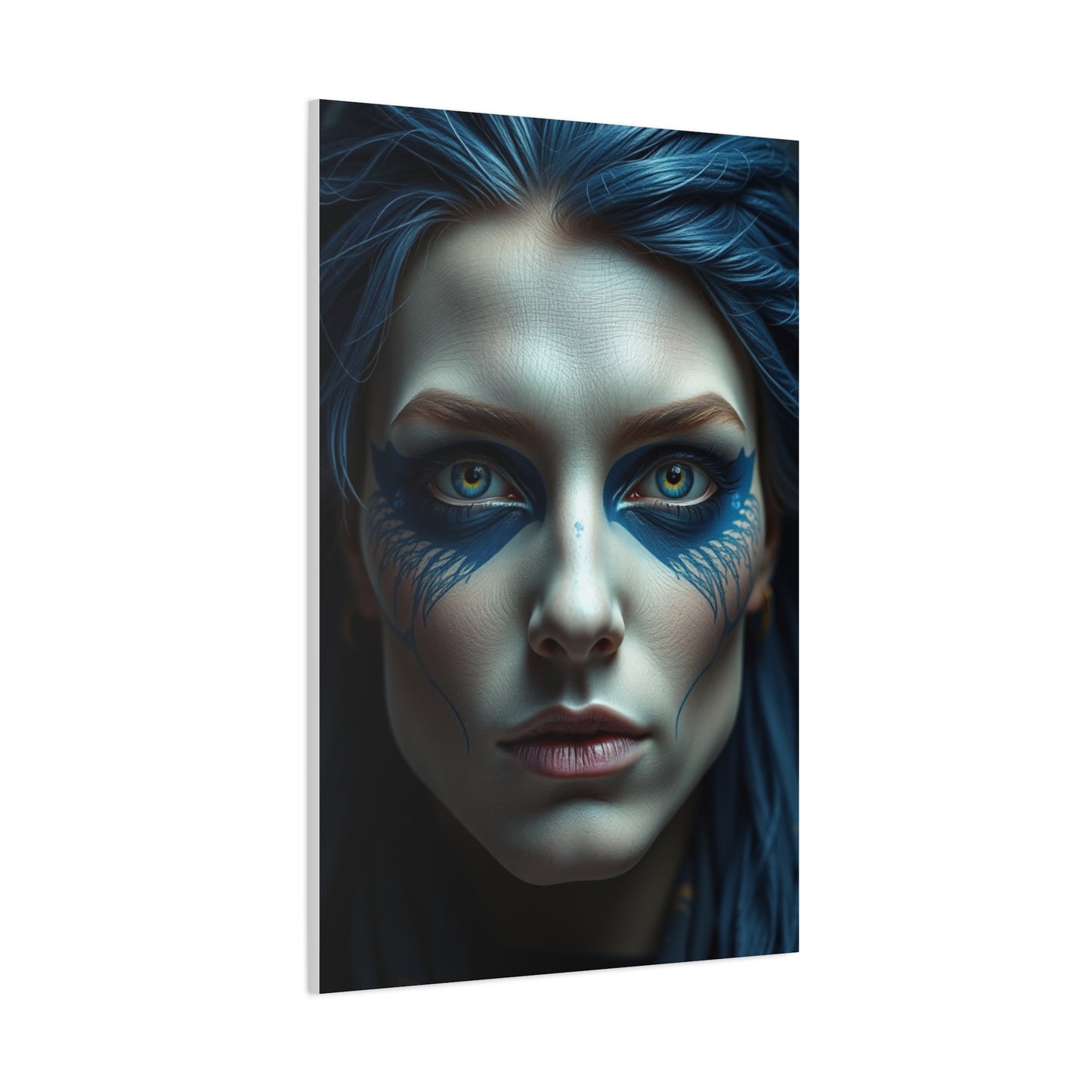 Collection Blue & Gray Art Art Wall Art & Canvas Print