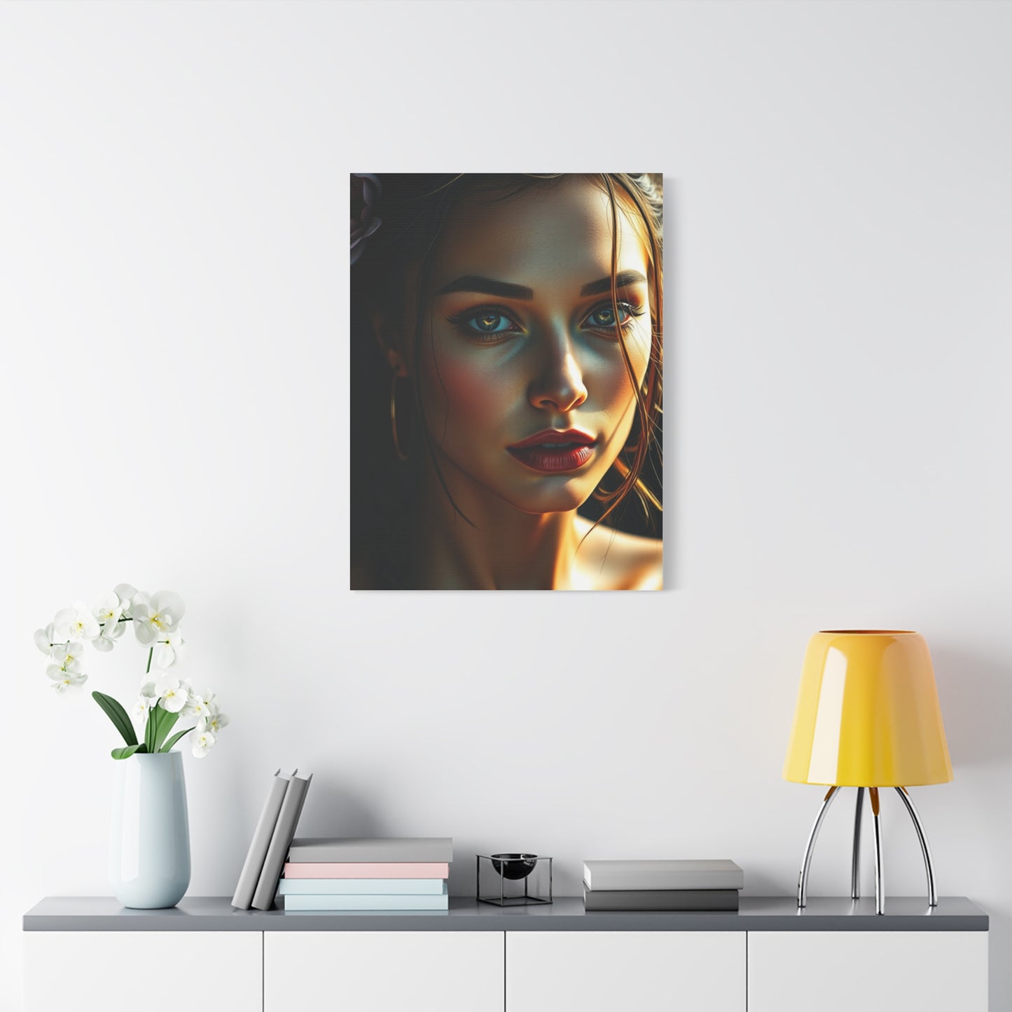 Majestic Maiden Mural Wall Art & Canvas Print