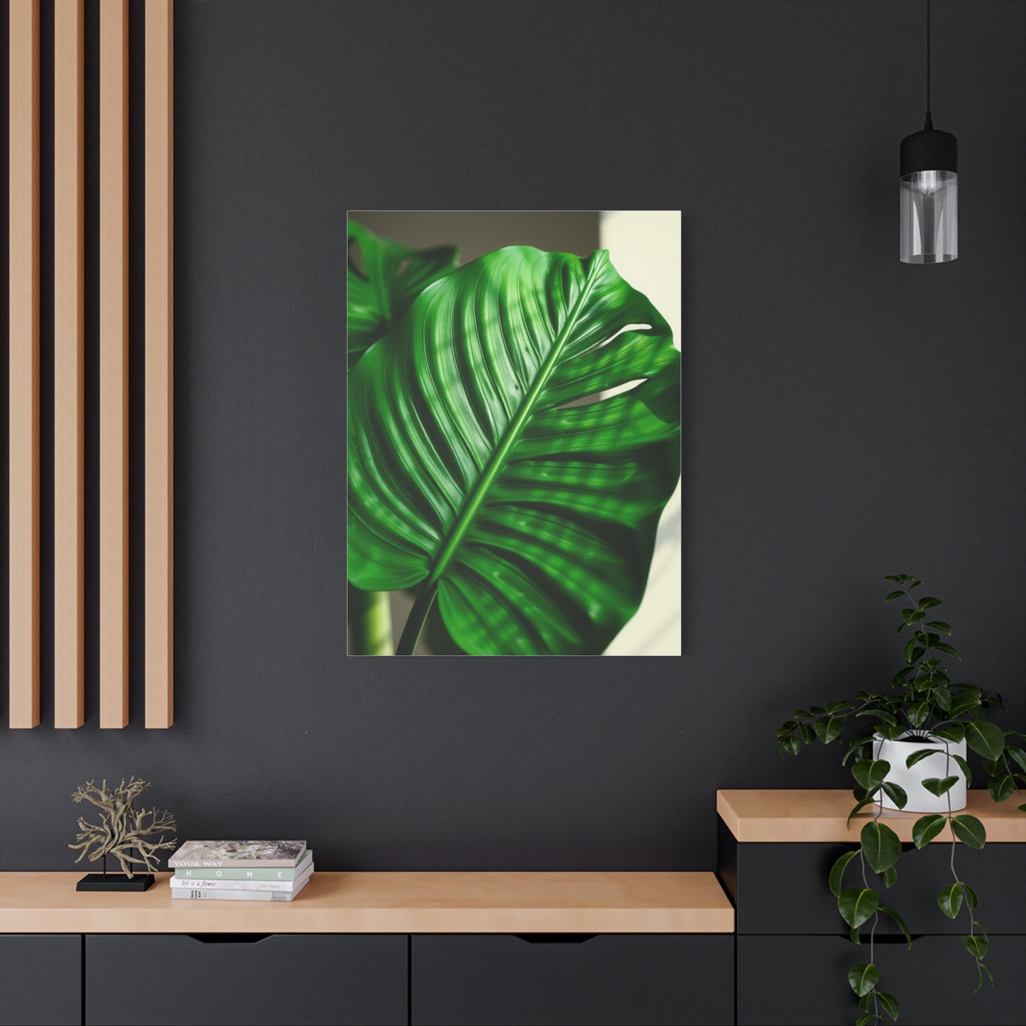 Supreme Monstera Plant Art Collection Wall Art & Canvas Print