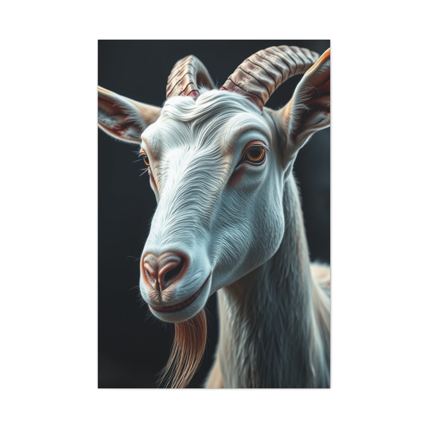 Noble Caprine Masterpiece Wall Art & Canvas Print