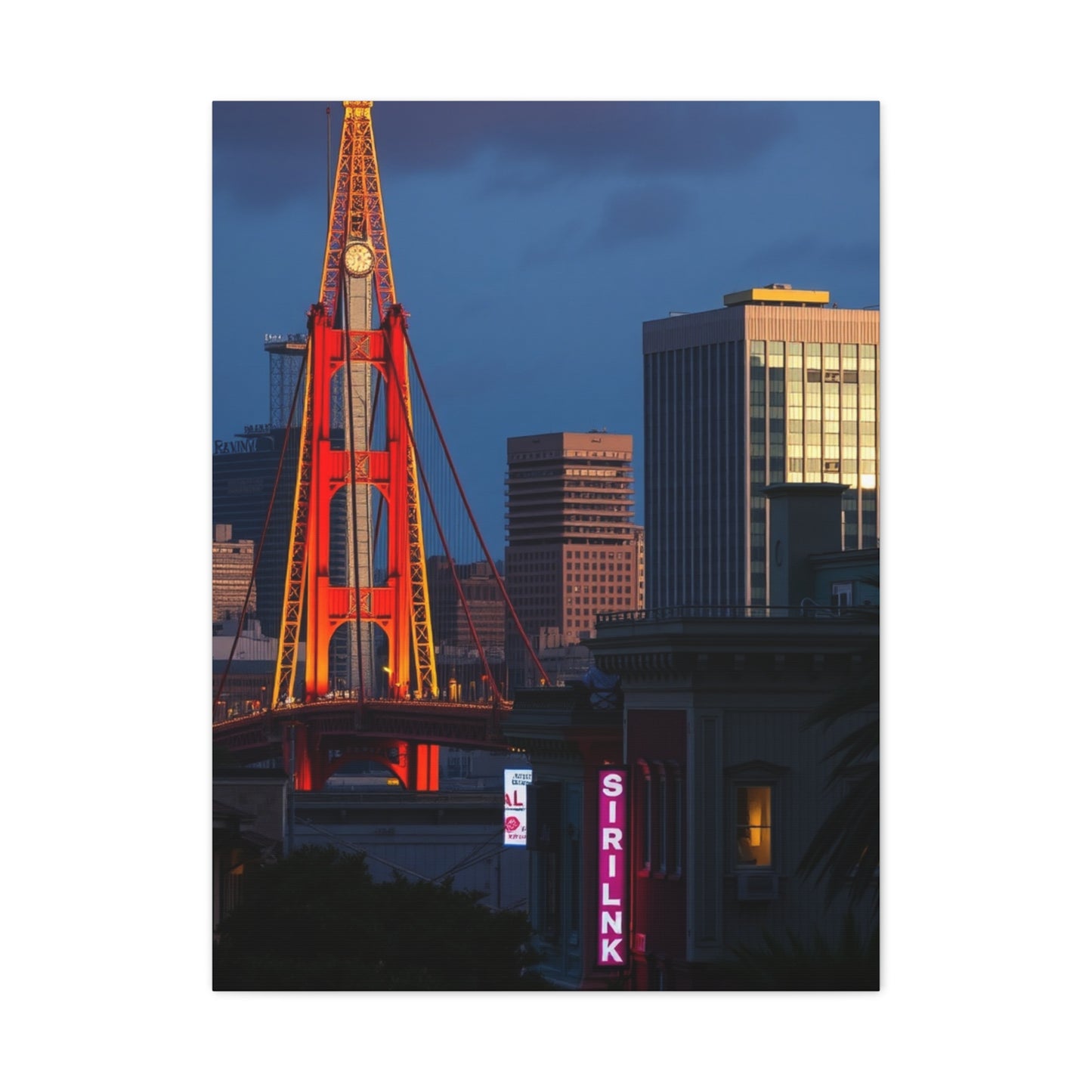 Masterpiece San Francisco Art Vision Wall Art & Canvas Print