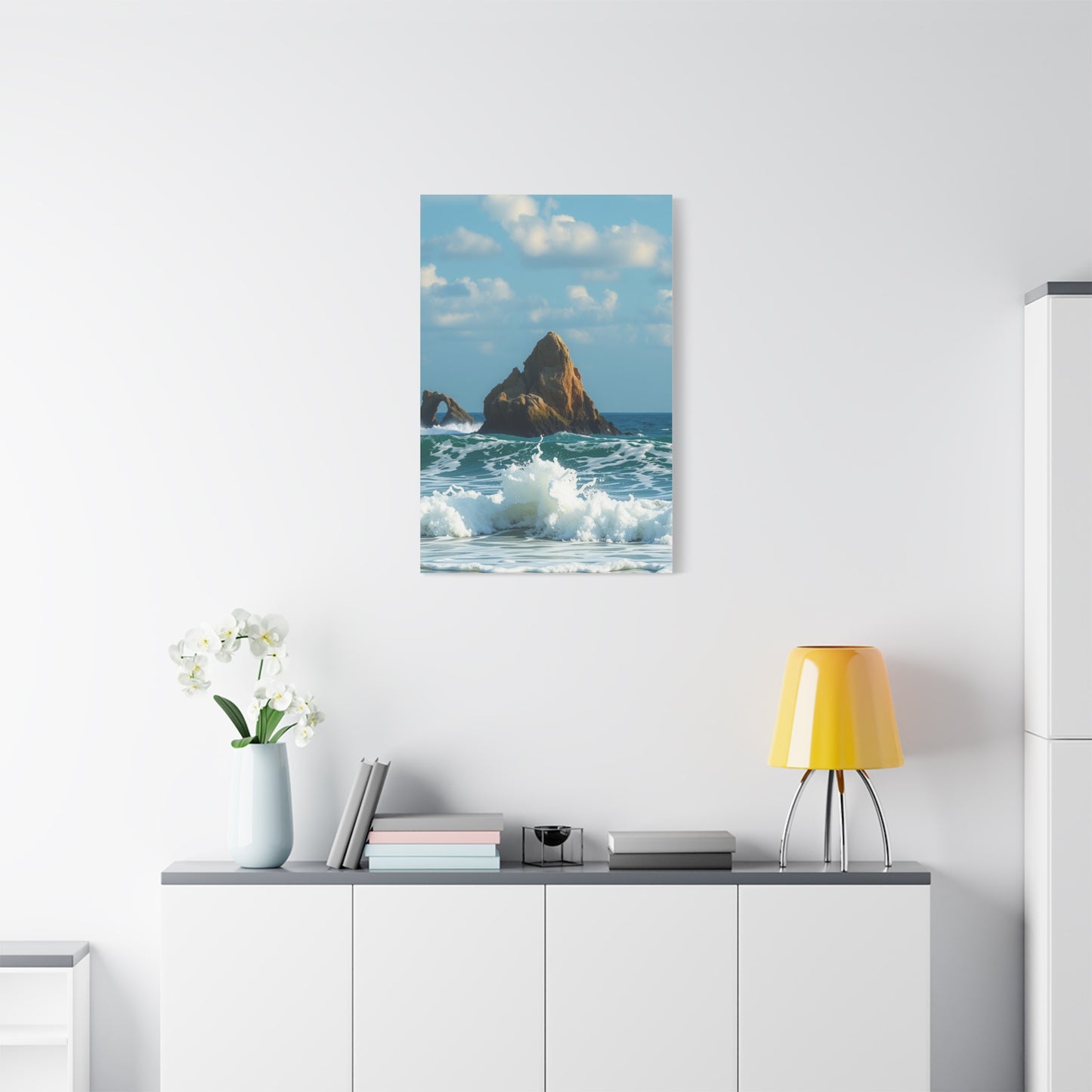 Beachfront Tranquility Art Wall Art & Canvas Print