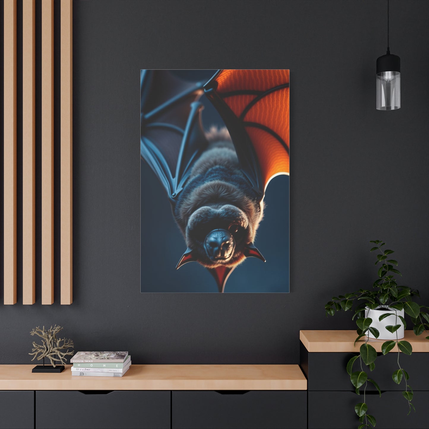 Elite Bat Art Vision Wall Art & Canvas Print