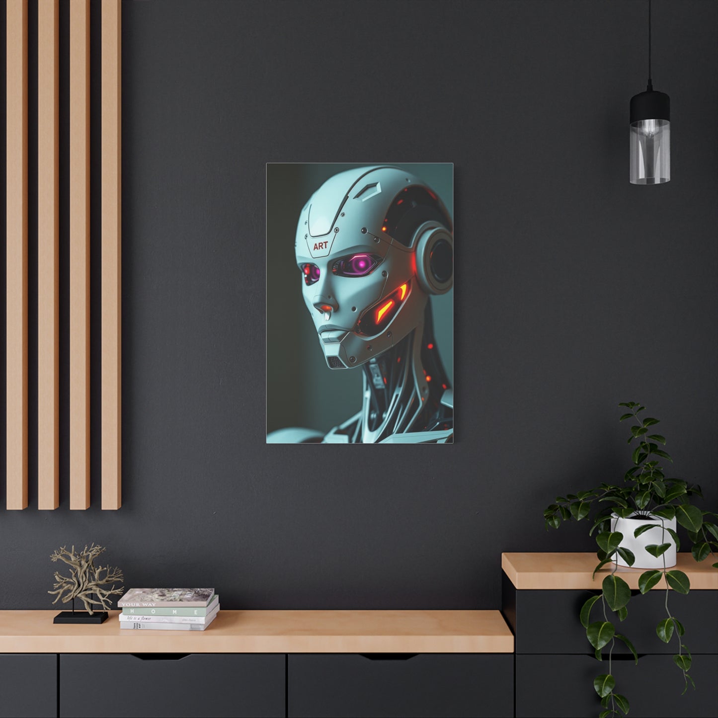 Robot Art Refined Canvas Wall Art & Canvas Print