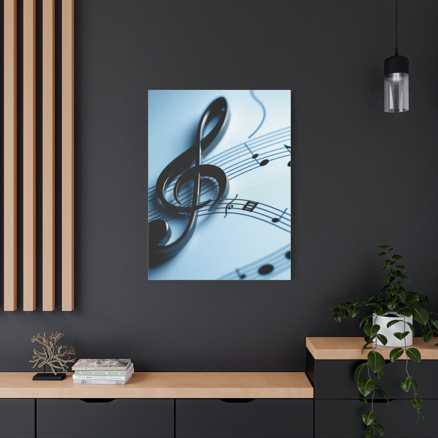 Supreme Musical Notes Art Collection Wall Art & Canvas Print