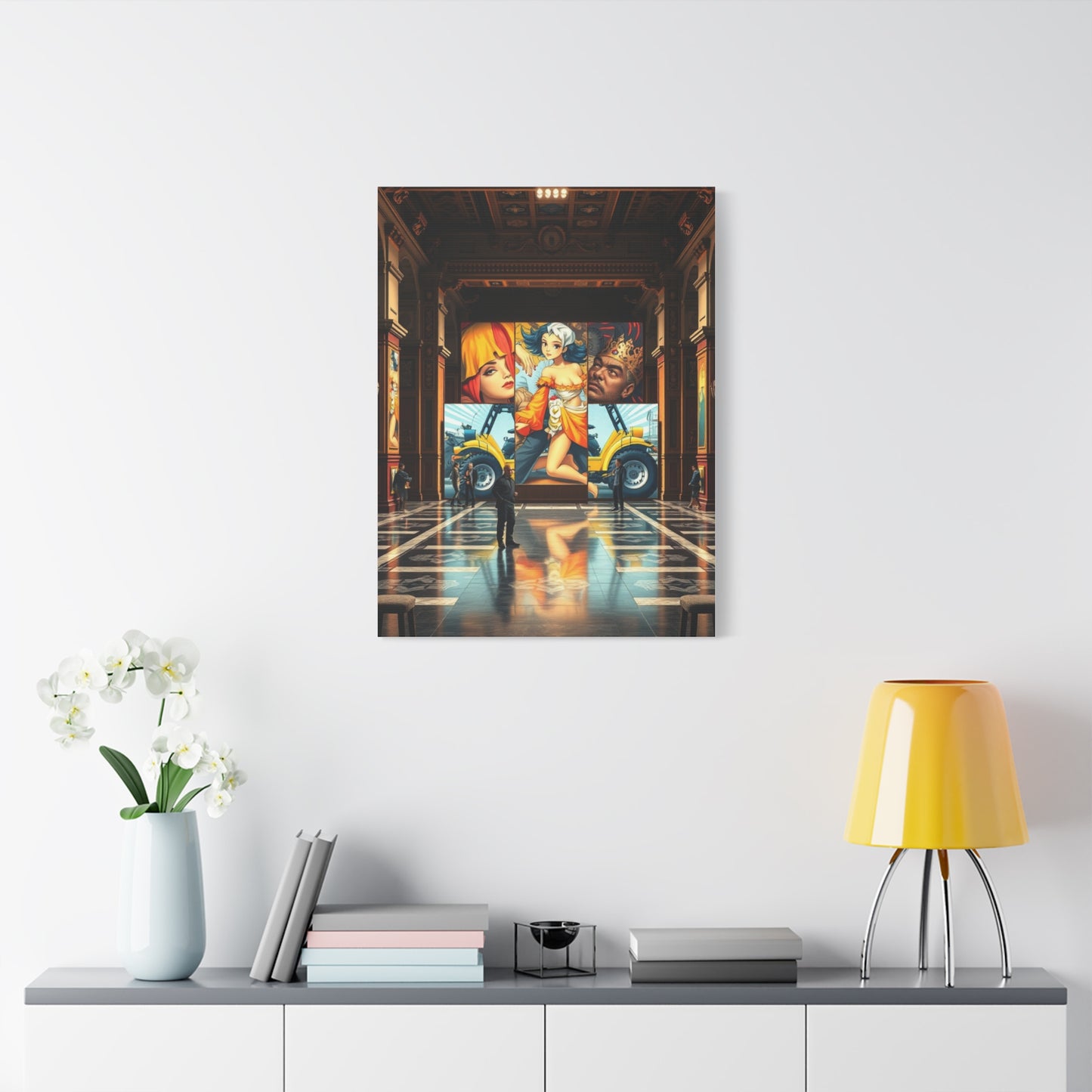 Flamboyant Essence Canvas Wall Art & Canvas Print
